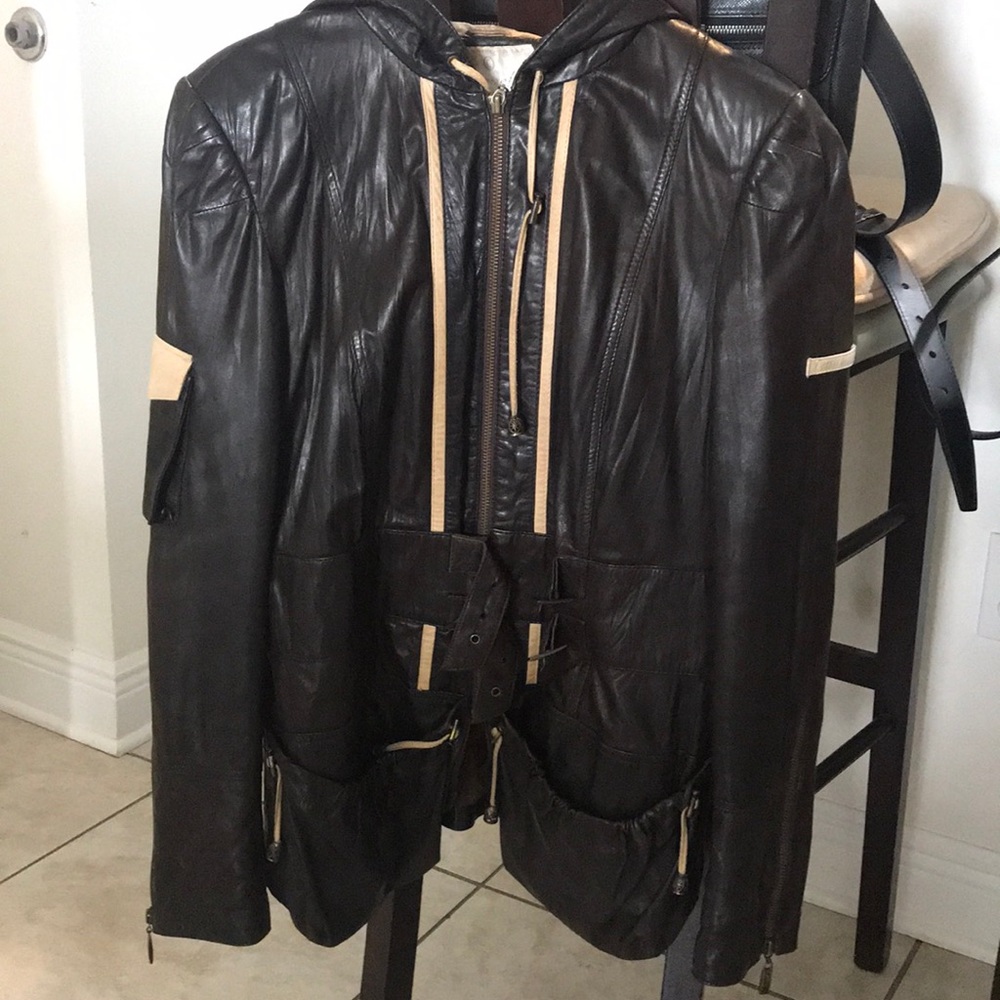 leather jacket